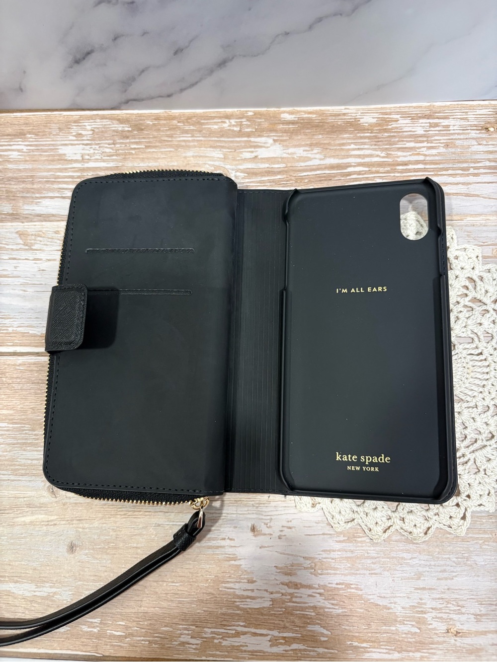 ♠️ kate spade cameron zip leather wristlet folio case ♠️ - Picture 9 of 12